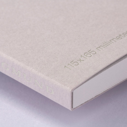 Notepad - Moonlight Grey i gruppen Papir & Blok / Skriv og noter / Notesbøger hos Pen Store (135782)