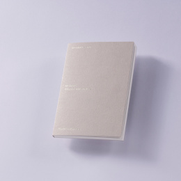 Notepad - Moonlight Grey i gruppen Papir & Blok / Skriv og noter / Notesbøger hos Pen Store (135782)