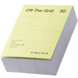 Off-The-Grid 30 - Lime i gruppen Papir & Blok / Skriv og noter / Skriveblokke og hæfter hos Pen Store (135786)