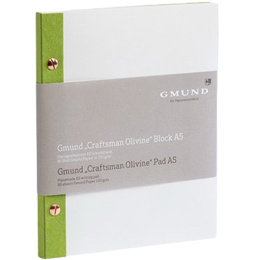 Craftsman Skitsebog A5 - Olivine i gruppen Papir & Blok / Kunstnerblok / Skitsebøger hos Pen Store (135791)
