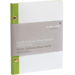 Craftsman Skitsebog A5 - Olivine i gruppen Papir & Blok / Kunstnerblok / Skitsebøger hos Pen Store (135791)