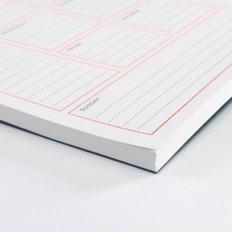Letterpress Weekly Planner i gruppen Papir & Blok / Skriv og noter / Post-it og notesblokke hos Pen Store (135794)
