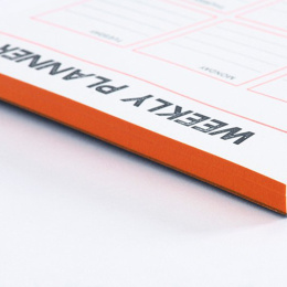 Letterpress Weekly Planner i gruppen Papir & Blok / Skriv og noter / Post-it og notesblokke hos Pen Store (135794)