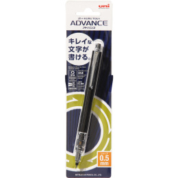 Stiftblyant Kuru Toga Advance 0,5 mm Sort i gruppen Penne / Skrive / Stiftblyanter hos Pen Store (135815)