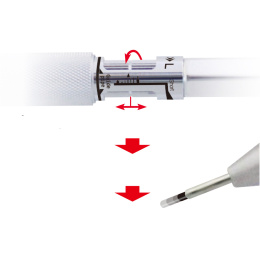 Stiftblyant MS01 0,3 mm Blå i gruppen Penne / Skrive / Stiftblyanter hos Pen Store (135823)