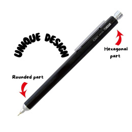GS01 Gel Roller 0,7 mm Sølv i gruppen Penne / Skrive / Gelpenne hos Pen Store (135826)