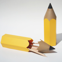 Penneholder Blyant Gul i gruppen Hobby & Kreativitet / Organisere / Hjemmekontor hos Pen Store (135848)