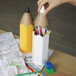 Penneholder Blyant Hvid i gruppen Hobby & Kreativitet / Organisere / Hjemmekontor hos Pen Store (135849)