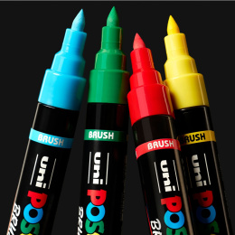 Posca Brush PC-5BR 16-sæt i gruppen Penne / Kunstnerpenne / Illustrationmarkers hos Pen Store (135921)