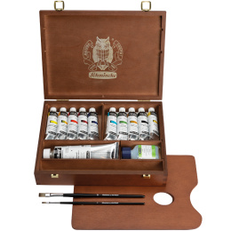 PRIMAcryl Akrylmaling Wooden Box set i gruppen Kunstnerartikler / Kunstnerfarver / Akrylmaling hos Pen Store (136014)