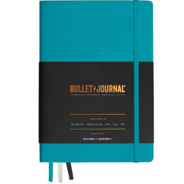 Bullet Journal A5 Edition 2 Turquoise25 i gruppen Hobby & Kreativitet / Teknikker / Bullet Journaling hos Pen Store (136018)