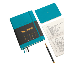 Bullet Journal A5 Edition 2 Turquoise25 i gruppen Hobby & Kreativitet / Teknikker / Bullet Journaling hos Pen Store (136018)