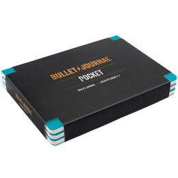 Bullet Journal Pocket 3-pak Turquoise25 i gruppen Papir & Blok / Skriv og noter / Skriveblokke og hæfter hos Pen Store (136020)