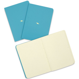 Bullet Journal Pocket 3-pak Turquoise25 i gruppen Papir & Blok / Skriv og noter / Skriveblokke og hæfter hos Pen Store (136020)