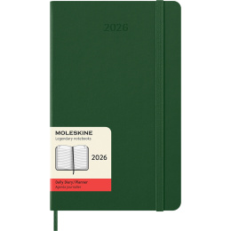 Kalender 12M Daily 2026 Hardcover Large Myrtle Green i gruppen Papir & Blok / Kalendere / 12 mdr kalendere hos Pen Store (136083)