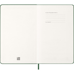 Kalender 12M Daily 2026 Hardcover Large Myrtle Green i gruppen Papir & Blok / Kalendere / 12 mdr kalendere hos Pen Store (136083)