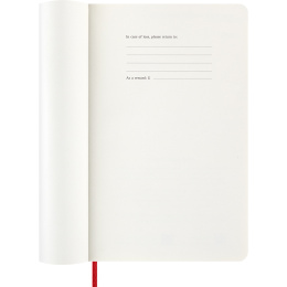 Kalender 12M Daily 2026 Softcover Large Red i gruppen Papir & Blok / Kalendere / 12 mdr kalendere hos Pen Store (136085)