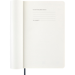 Kalender 12M Daily 2026 Softcover Large Sapphire Blue i gruppen Papir & Blok / Kalendere / 12 mdr kalendere hos Pen Store (136087)