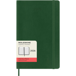 Kalender 12M Daily 2026 Softcover Large Myrtle Green i gruppen Papir & Blok / Kalendere / 12 mdr kalendere hos Pen Store (136088)