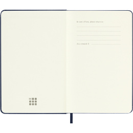 Kalender 12M Daily 2026 Hardcover Pocket Sapphire Blue i gruppen Papir & Blok / Kalendere / 12 mdr kalendere hos Pen Store (136095)