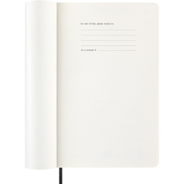 Kalender 12M Monthly 2026 Softcover Large Black i gruppen Papir & Blok / Kalendere / 12 mdr kalendere hos Pen Store (136097)