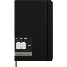 Kalender 12M Weekly Vertical PRO 2026 Hardcover Large Black i gruppen Papir & Blok / Kalendere / 12 mdr kalendere hos Pen Store (136100)