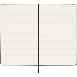 Kalender 12M Weekly Vertical PRO 2026 Hardcover Large Black i gruppen Papir & Blok / Kalendere / 12 mdr kalendere hos Pen Store (136100)