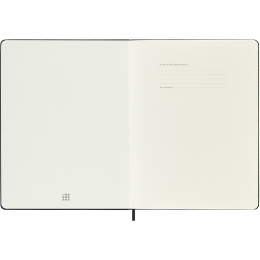 Kalender 12M Weekly Vertical PRO 2026 Hardcover XL Black i gruppen Papir & Blok / Kalendere / 12 mdr kalendere hos Pen Store (136101)