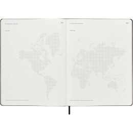 Kalender 12M M+ Digital Planner Weekly Vertical 2026 XL Black i gruppen Papir & Blok / Kalendere / 12 mdr kalendere hos Pen Store (136102)