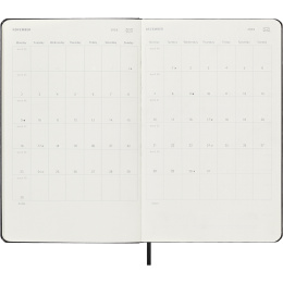 Kalender 12M M+ Digital Planner Weekly Note 2026 Large Black i gruppen Papir & Blok / Kalendere / 12 mdr kalendere hos Pen Store (136103)