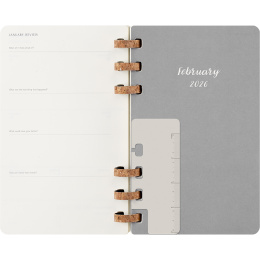 Kalender 12M Spiral Planner 2026 Large Black i gruppen Papir & Blok / Kalendere / 12 mdr kalendere hos Pen Store (136104)