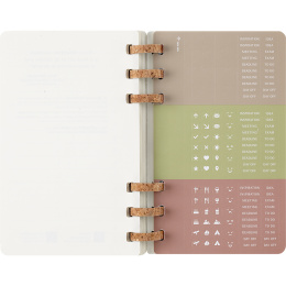 Kalender 12M Spiral Planner 2026 Large Black i gruppen Papir & Blok / Kalendere / 12 mdr kalendere hos Pen Store (136104)
