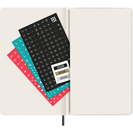 Kalender 12M Weekly Horizontal 2026 Softcover Large Black i gruppen Papir & Blok / Kalendere / 12 mdr kalendere hos Pen Store (136107)