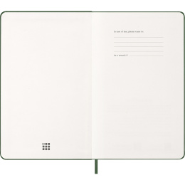 Kalender 12M Weekly Notebook 2026 Hardcover Large Myrtle Green i gruppen Papir & Blok / Kalendere / 12 mdr kalendere hos Pen Store (136112)