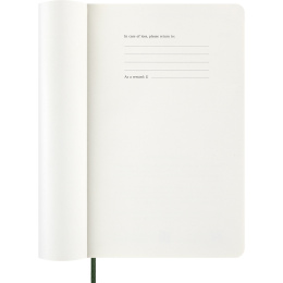 Kalender 12M Weekly Notebook 2026 Softcover Large Myrtle Green i gruppen Papir & Blok / Kalendere / 12 mdr kalendere hos Pen Store (136113)
