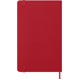 Kalender 12M Weekly Notebook 2026 Hardcover Large Red i gruppen Papir & Blok / Kalendere / 12 mdr kalendere hos Pen Store (136115)