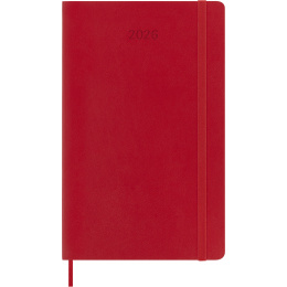 Kalender 12M Weekly Notebook 2026 Softcover Large Red i gruppen Papir & Blok / Kalendere / 12 mdr kalendere hos Pen Store (136116)