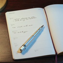 Kalender 12M Weekly Notebook 2026 Hardcover Pocket Myrtle Green i gruppen Papir & Blok / Kalendere / 12 mdr kalendere hos Pen Store (136120)