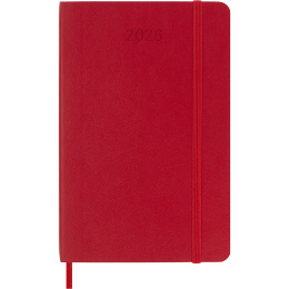 Kalender 12M Weekly Notebook 2026 Softcover Pocket Red i gruppen Papir & Blok / Kalendere / 12 mdr kalendere hos Pen Store (136124)