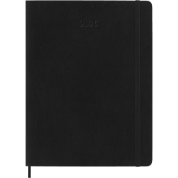 Kalender 12M Weekly Notebook 2026 Softcover XL Black i gruppen Papir & Blok / Kalendere / 12 mdr kalendere hos Pen Store (136127)
