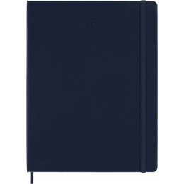 Kalender 12M Weekly Notebook 2026 Hardcover XL Sapphire Blue i gruppen Papir & Blok / Kalendere / 12 mdr kalendere hos Pen Store (136128)