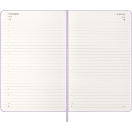 Kalender 12M Daily 2026 Hardcover Large Pastel Lilac i gruppen Papir & Blok / Kalendere / 12 mdr kalendere hos Pen Store (136133)