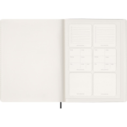 Kalender 12M Weekly Vertical Essential 2026 Softcover XXL Black i gruppen Papir & Blok / Kalendere / 12 mdr kalendere hos Pen Store (136134)