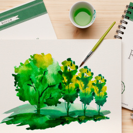 Fontaine Akvarelblok Rough 31x41 cm 300g i gruppen Papir & Blok / Kunstnerblok / Akvarelblok hos Pen Store (136155)