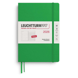 Kalender Weekly Planner & Notebook 2026 A5 Spring Leaf i gruppen Papir & Blok / Kalendere / 12 mdr kalendere hos Pen Store (136224) Kalender Weekly Planner & Notebook 2026 A5 Spring Leaf i gruppen Papir & Blok / Kalendere / 12 mdr kalendere hos Pen Store (136224)