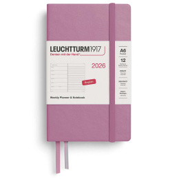 Kalender Weekly Planner & Notebook 2026 A6 Dusty Rose i gruppen Papir & Blok / Kalendere / 12 mdr kalendere hos Pen Store (136231) Kalender Weekly Planner & Notebook 2026 A6 Dusty Rose i gruppen Papir & Blok / Kalendere / 12 mdr kalendere hos Pen Store (136231)