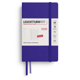 Kalender Weekly Planner & Notebook 2026 A6 Ink i gruppen Papir & Blok / Kalendere / 12 mdr kalendere hos Pen Store (136237) Kalender Weekly Planner & Notebook 2026 A6 Ink i gruppen Papir & Blok / Kalendere / 12 mdr kalendere hos Pen Store (136237)