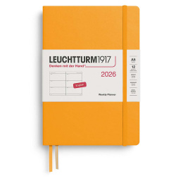 Kalender Weekly Planner 2026 A5 Rising Sun i gruppen Papir & Blok / Kalendere / 12 mdr kalendere hos Pen Store (136254)