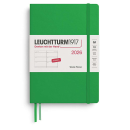 Kalender Weekly Planner 2026 A5 Spring Leaf i gruppen Papir & Blok / Kalendere / 12 mdr kalendere hos Pen Store (136255)