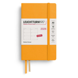Kalender Weekly Planner 2026 A6 Rising Sun i gruppen Papir & Blok / Kalendere / 12 mdr kalendere hos Pen Store (136262)